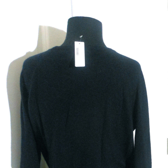 J CREW Hi-Lo Side Button Sweater M NWT $98 Stripe - Picture 5 of 5